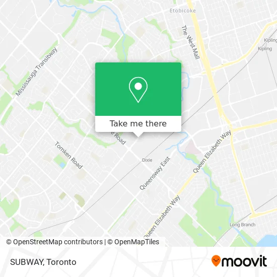 SUBWAY map