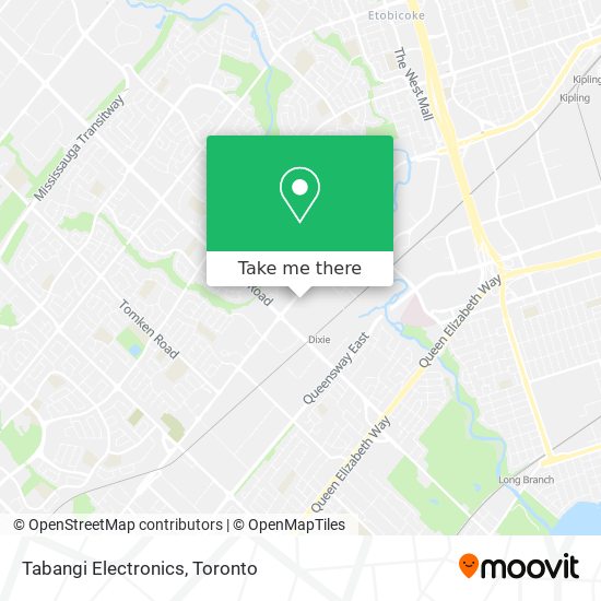 Tabangi Electronics map
