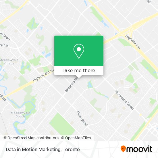 Data in Motion Marketing plan