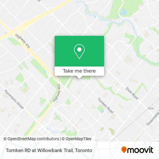 Tomken RD at Willowbank Trail plan