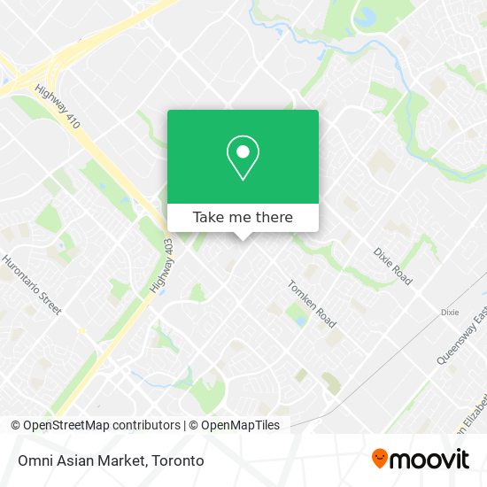 Omni Asian Market map