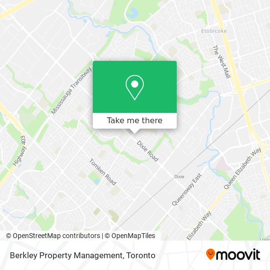 Berkley Property Management map