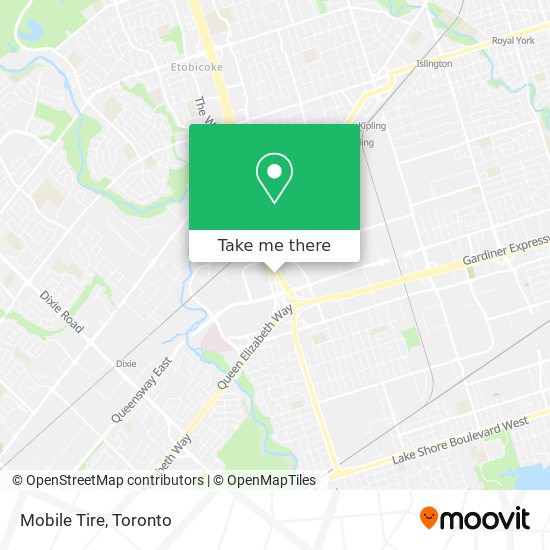 Mobile Tire map