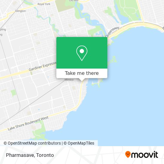 Pharmasave map