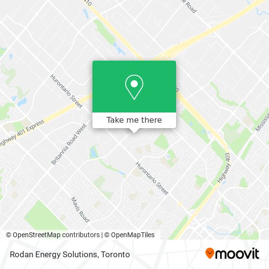 Rodan Energy Solutions map