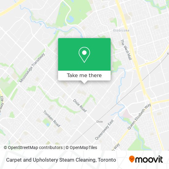 Carpet and Upholstery Steam Cleaning map