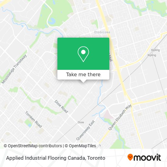 Applied Industrial Flooring Canada map