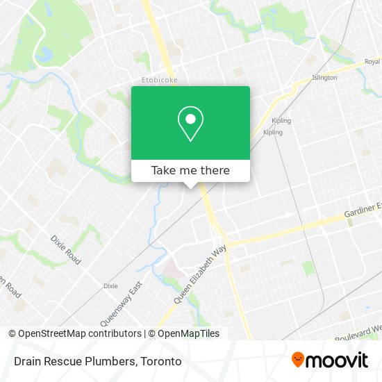 Drain Rescue Plumbers map