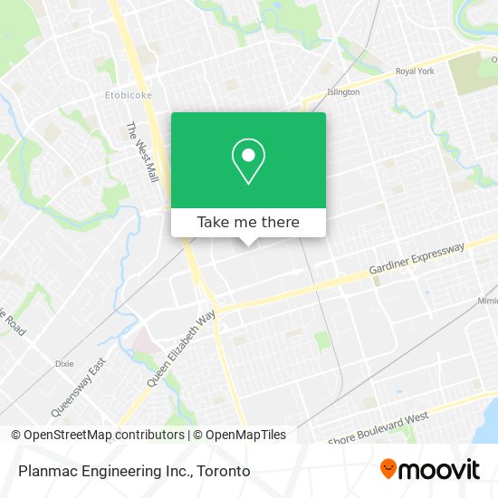 Planmac Engineering Inc. map