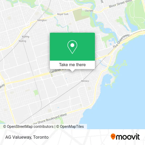 AG Valueway map