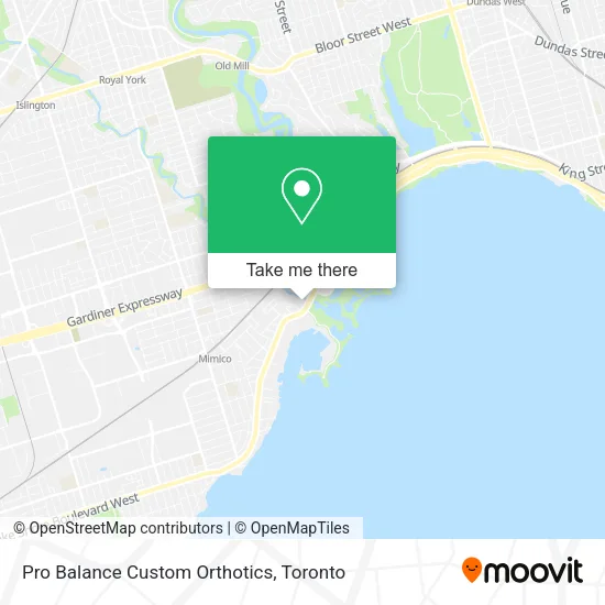 Pro Balance Custom Orthotics map