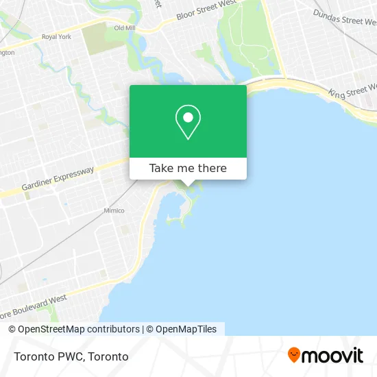 Toronto PWC map