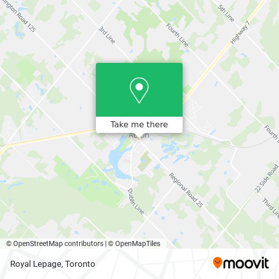 Royal Lepage map