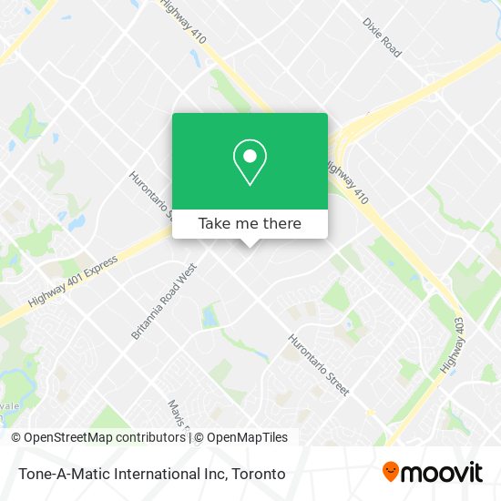 Tone-A-Matic International Inc map