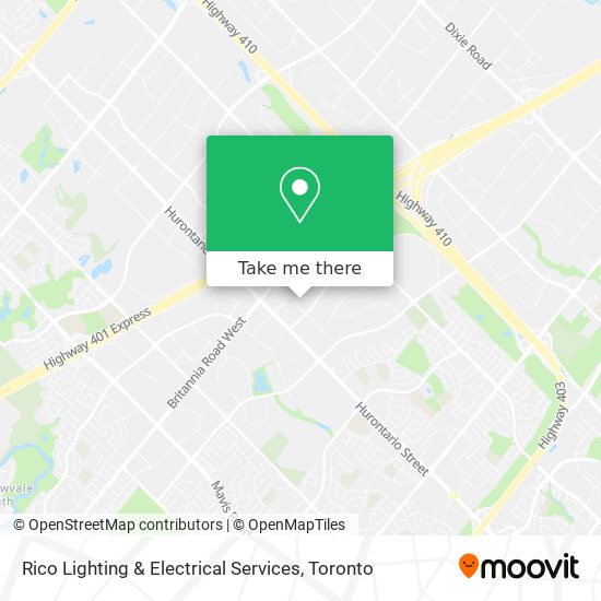 Rico Lighting & Electrical Services map