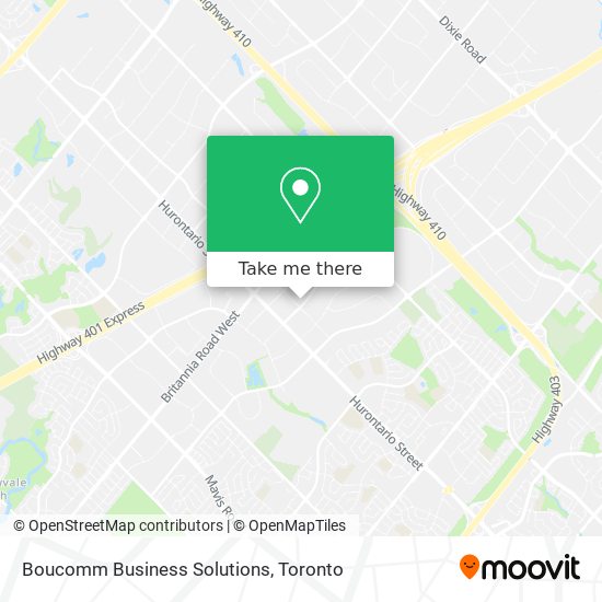 Boucomm Business Solutions map