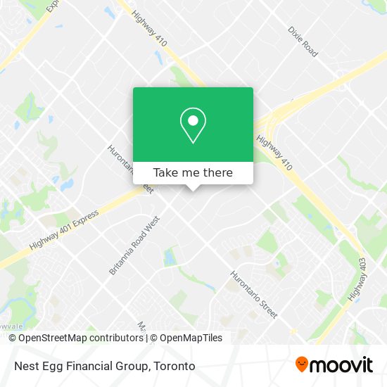 Nest Egg Financial Group map