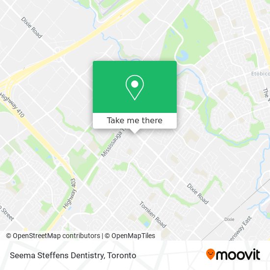 Seema Steffens Dentistry map