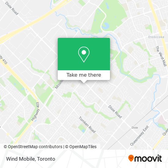 Wind Mobile map