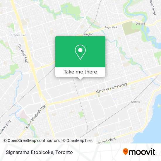 Signarama Etobicoke map