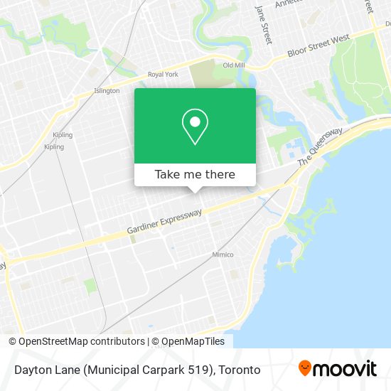 Dayton Lane (Municipal Carpark 519) map