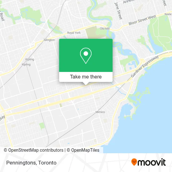Penningtons map