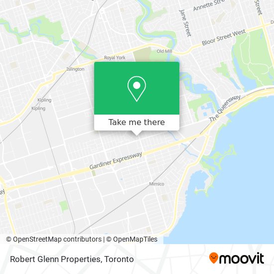 Robert Glenn Properties map