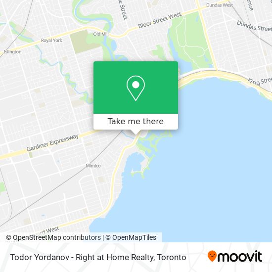 Todor Yordanov - Right at Home Realty map