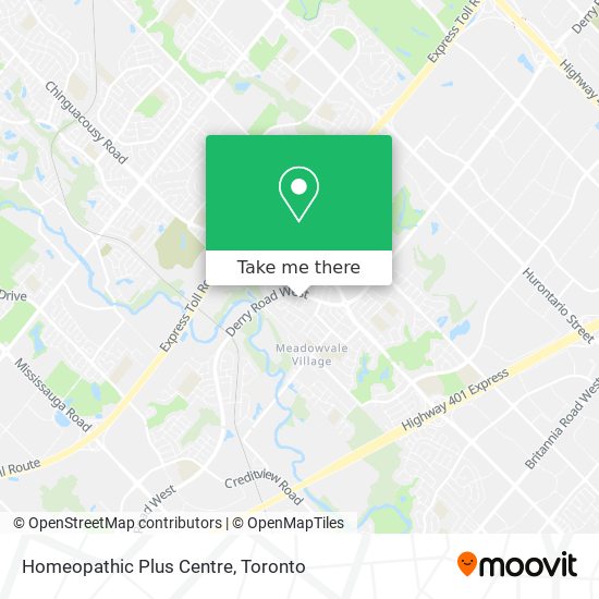 Homeopathic Plus Centre map