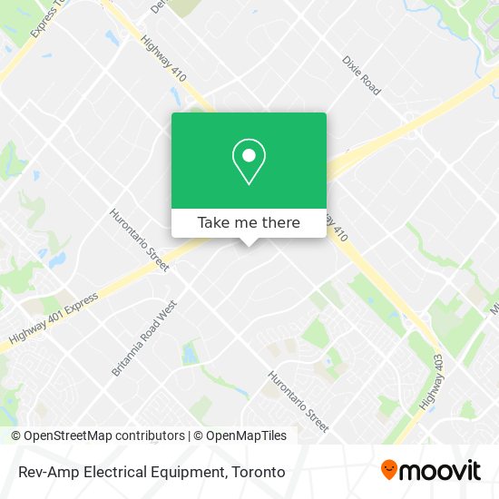 Rev-Amp Electrical Equipment map