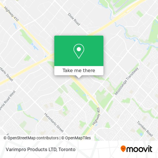 Varimpro Products LTD map