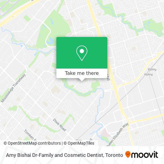 Amy Bishai Dr-Family and Cosmetic Dentist map