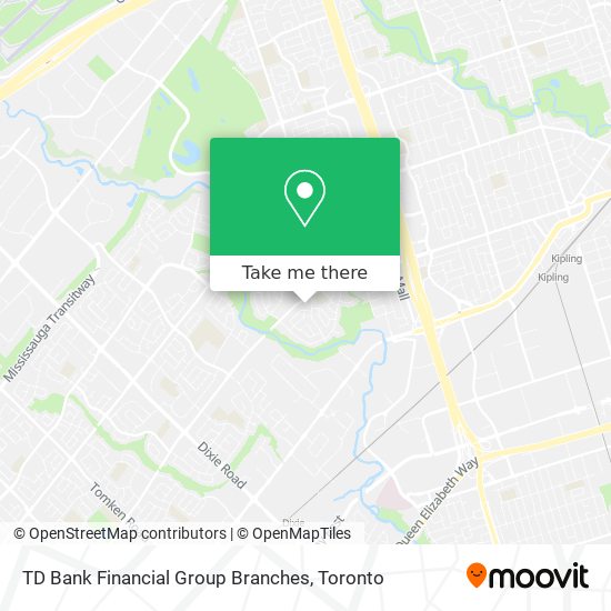 TD Bank Financial Group Branches plan
