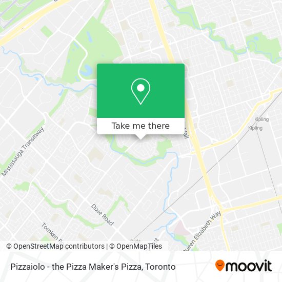 Pizzaiolo - the Pizza Maker's Pizza map