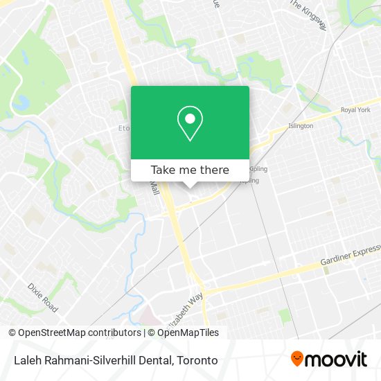Laleh Rahmani-Silverhill Dental map