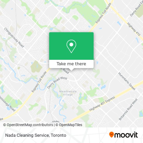 Nada Cleaning Service map