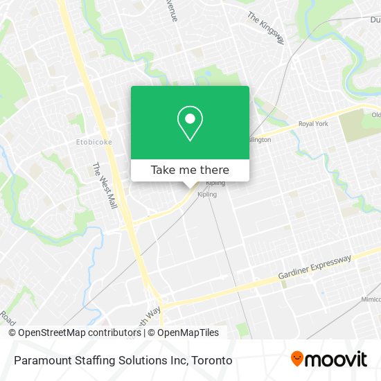 Paramount Staffing Solutions Inc map