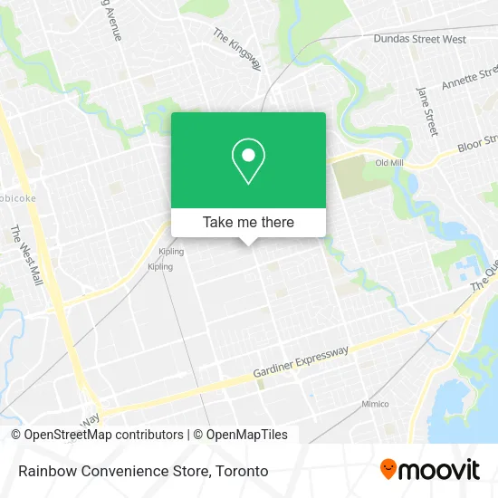 Rainbow Convenience Store map