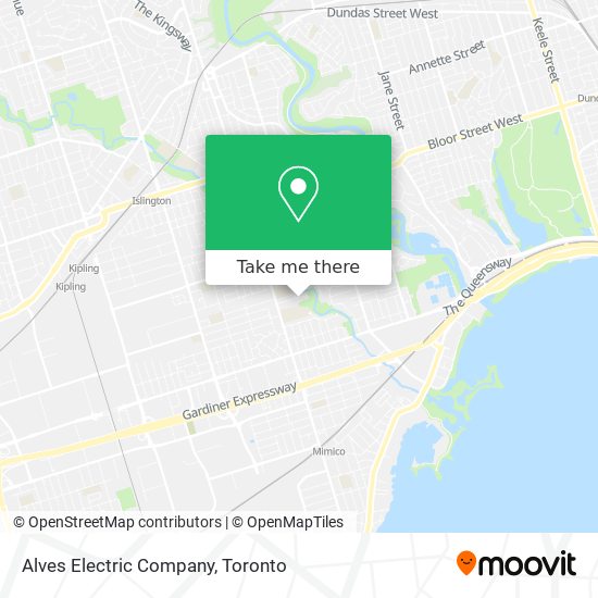 Alves Electric Company map