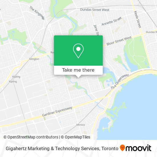 Gigahertz Marketing & Technology Services map