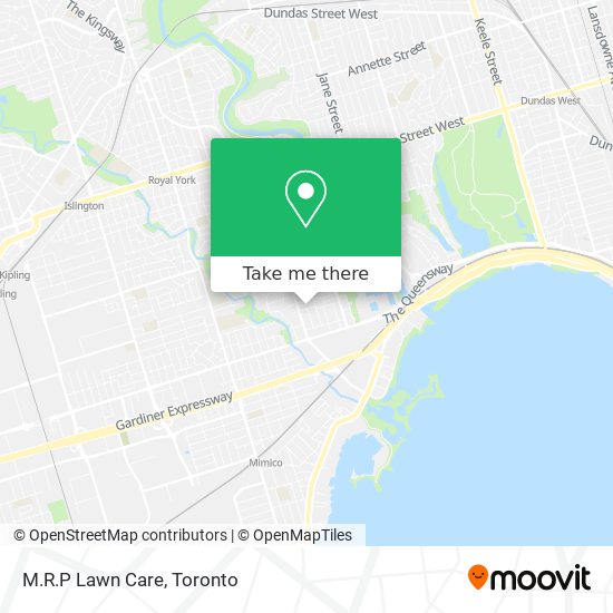M.R.P Lawn Care map