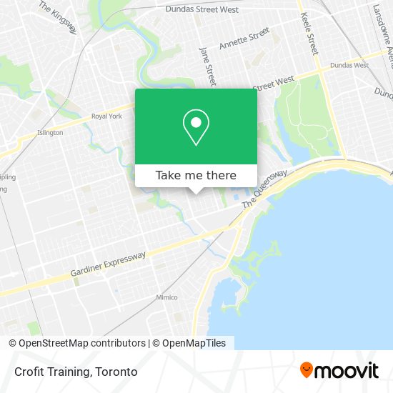 Crofit Training map