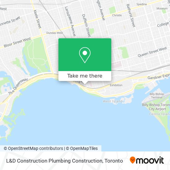 L&D Construction Plumbing Construction map