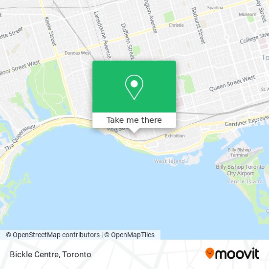 Bickle Centre map