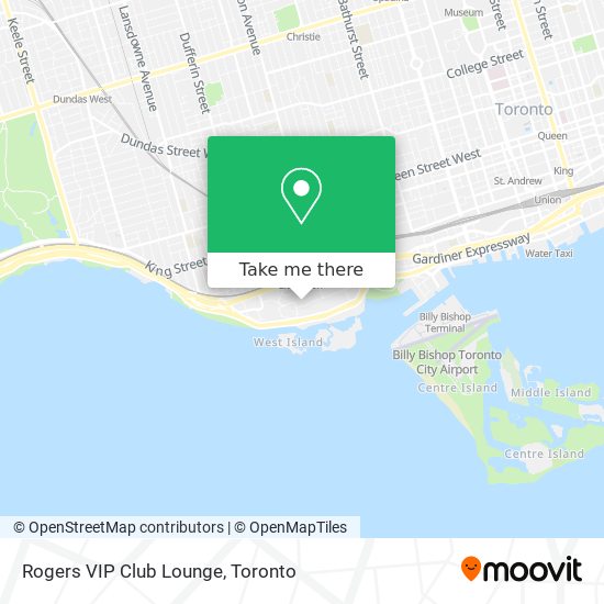 Rogers VIP Club Lounge plan