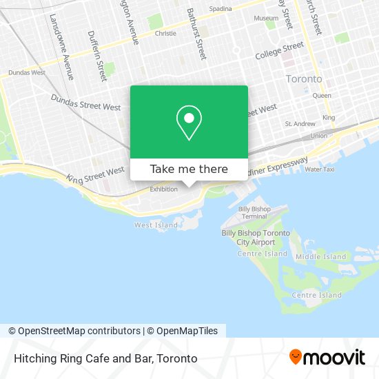 Hitching Ring Cafe and Bar map