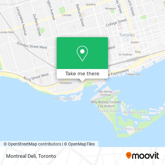 Montreal Deli plan