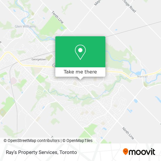 Ray's Property Services map