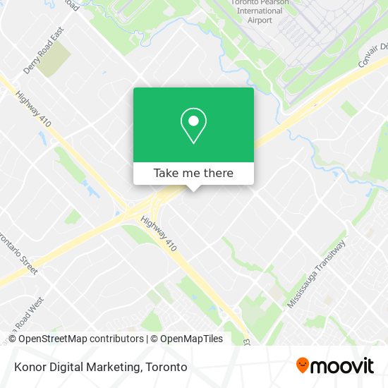 Konor Digital Marketing map