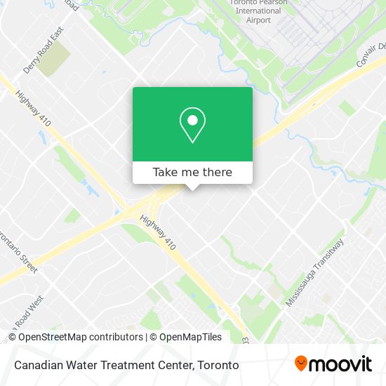 Canadian Water Treatment Center map